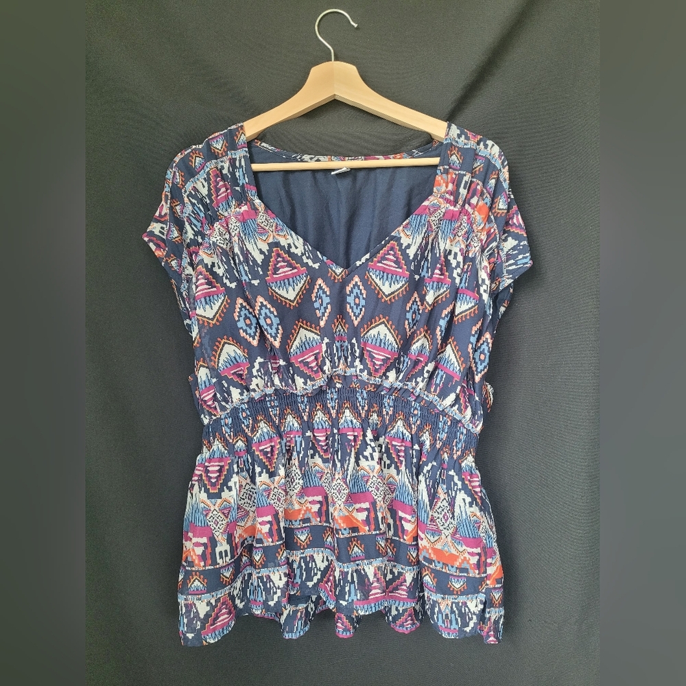 2 For $30 Old Navy Boho Cap Sleeve Blouse